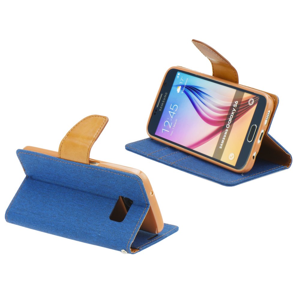 Puzdro Canvas Book Honor 7 sky blue