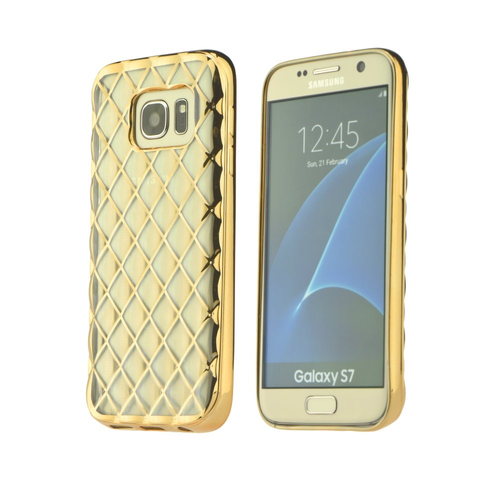 Puzdro Luxury Gel pre Samsung Galaxy A310F 2016 gold